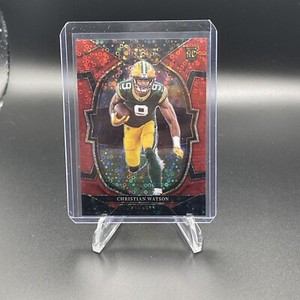 2022 Select Christian Watson - RC CONCOURSE LEVEL Red Disco /49