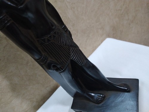 Egyptian God HORUS Falcon Figurine Handmade Statue in Heavy Black... - Picture 18 of 20