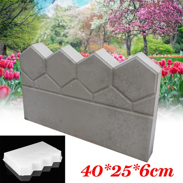 Plastic Path Maker Mould Stone Walk Road Mold Paving Cement Brick
