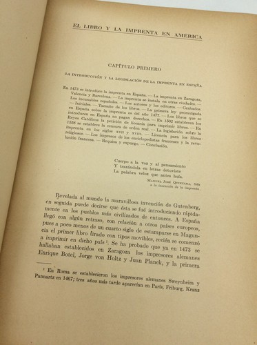 EL LIBRO, LA IMPRENTA, Y EL PERIODISMO EN AMERICA DURANTE LA DOMINACION ESPANOLA - Imagen 3 de 4