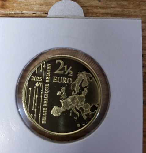 Bélgica 2,5 Euros Moneda Conmemorativa (Elija Entre 2015 Y 2025) - Picture 11 of 13