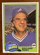 1981 Topps GAYLORD PERRY #812 NrMt-Mt HOF Mariners