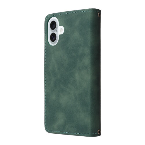 Leather Zipper Card Wallet Strap Case For iPhone 16 15 Pro Max 14 13 12 11 XS 87 - Picture 60 of 74