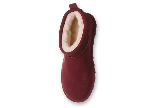 BEARPAW WOMENS SHORTY WATER RESISTANT FUR BOOT - Picture 40 of 41
