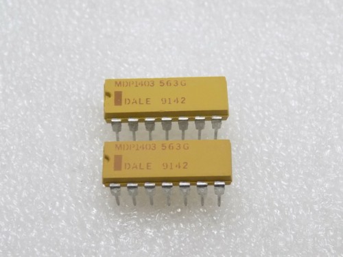 10x DALE MDP1403-563G RESISTENCIA AISLADA DIP14 - Imagen 3 de 3
