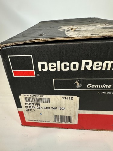 Delco Remy Alternator 10459199 24V 100A, 34SI Reman Alternator - Bild 5 von 5