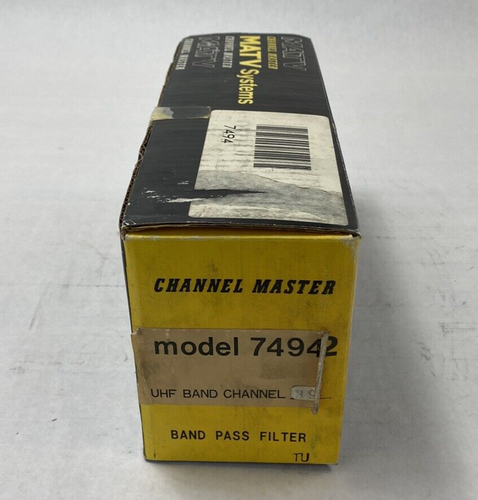 Channel Master MATV Systems Model 7494 Band Pass Filter UHF Band Channel 39 - Picture 3 of 12