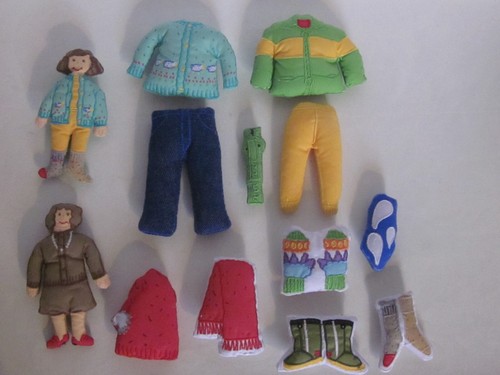 Lakeshore Storytelling Kit-1999 THE JACKET I WEAR IN THE SNOW 13 pcs. ~ Teacher - Picture 2 of 7