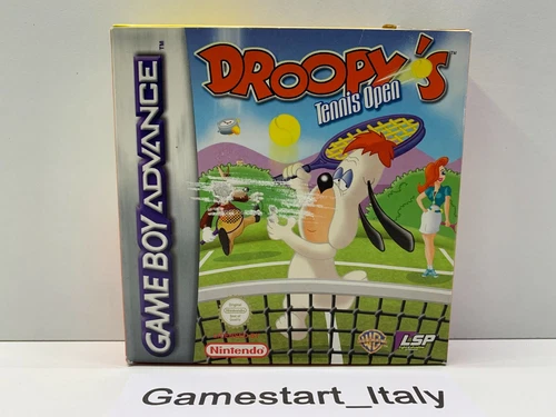 DROOPY'S TENNIS OPEN - NINTENDO GAME BOY ADVANCE - GAME USED PAL VERSION