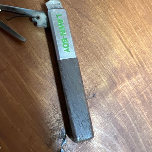 Vintage Barlow Stainless Made In Japan Lawn-Boy Folding Pocket Knife W/ Scissors - Picture 4 of 11