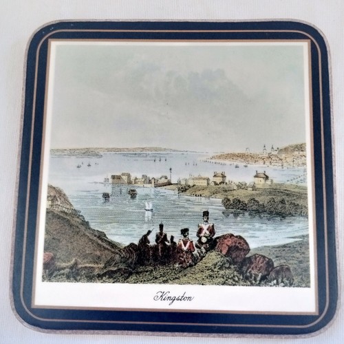 A Stunning Pimpernel Coasters Depicting Scene Of 6 English Cities 4" ENGLAND - Picture 7 of 8
