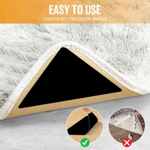 Anti Slip Rug Gripper For Hardwood Floors Non Slip Rug Pad Tape Christmas sale. - Picture 5 of 6