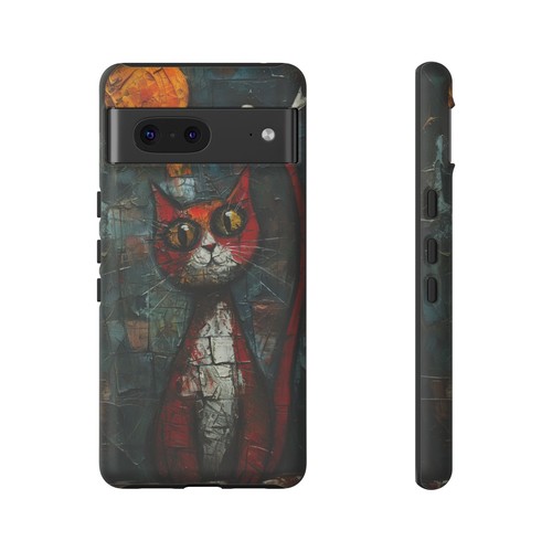Cat Abstract Painting - Phone Ink Cover Case for iPhone, Galaxy, Pixel - 第 154/281 張圖片