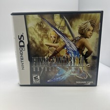 Final Fantasy XII Revenant Wings Nintendo DS 2006 W/Instruction Book (Authentic)
