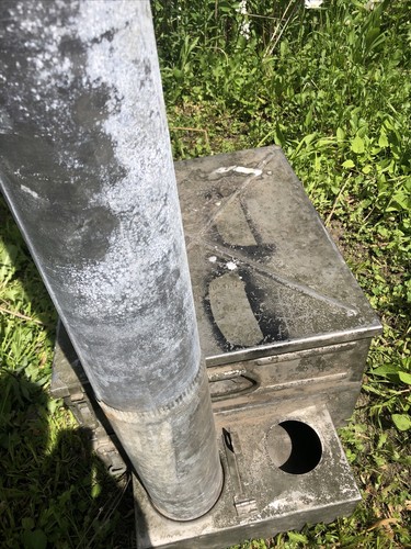 US WWII Army Chrysler Airtemp 1944  Cook Stove pipe Set  / CHIMNEY Orig WW2 USMC - Picture 10 of 24