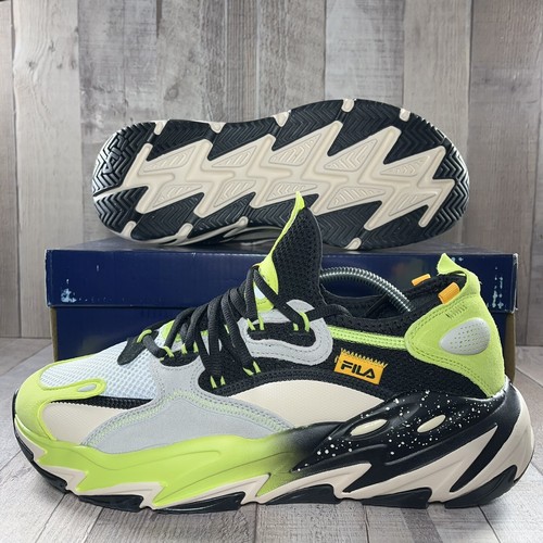 Zapatos para correr Fila Ray Tracer EVO 2 para hombre verde afilado talla 11 1RM01978-041 - Imagen 2 de 14