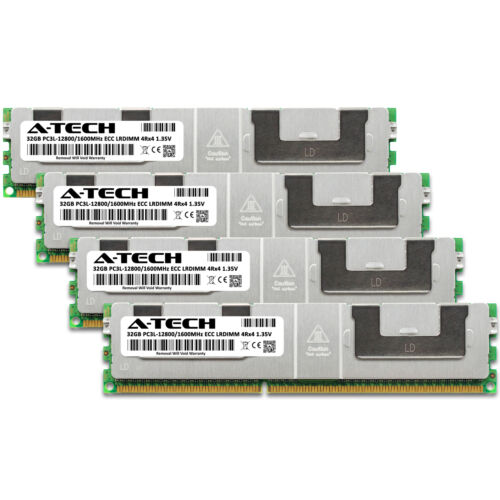 128GB 4x 32GB PC3L-12800L LRDIMM Supermicro X9DBL-3 X9DRD-iF X9DRL-iF Memory RAM - Picture 2 of 5