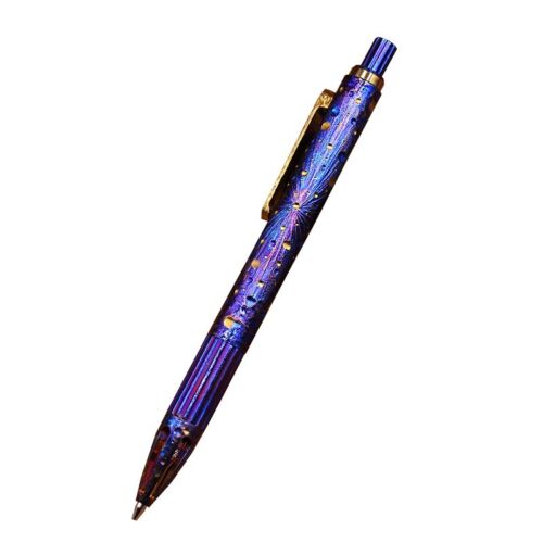 Lápiz mecánico de titanio hecho a mano artista estudiante lápiz de dibujo EDC papelería - Imagen 4 de 7