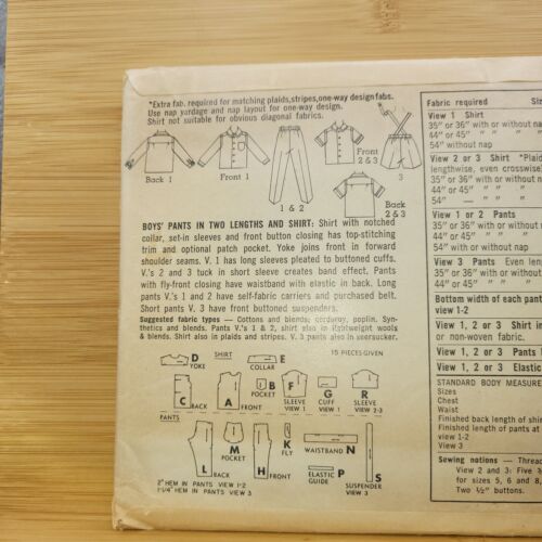 Men Teen Boy Simplicity Sewing patterns ~ various designs ~ pick and choose - Picture 30 of 105