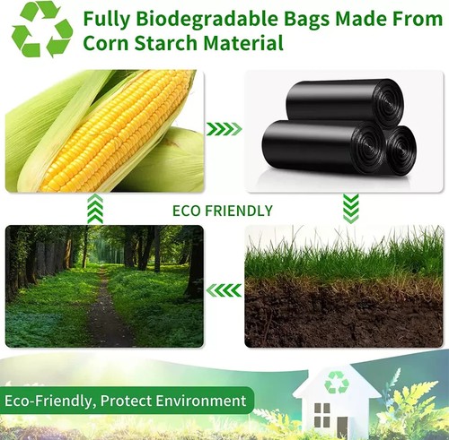 WZFI 100 Portable Camping Toilet Bags,8 Gallon Super Thick Camping Toilet Bags B - Picture 3 of 6