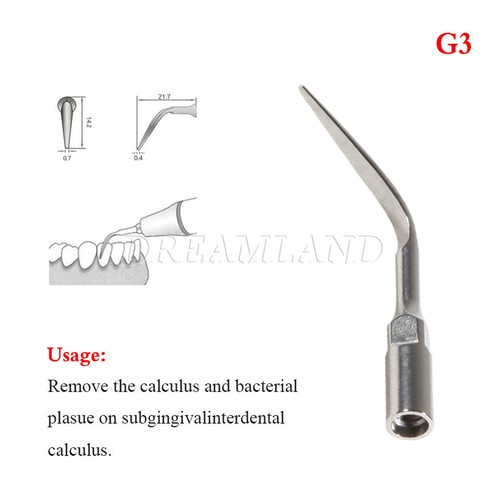 Dental Ultrasonic Scaler Tip Tips fit EMS Woodpecker / DTE SATELEC Cavitron - Picture 9 of 73