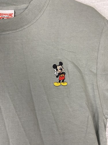 Vintage Mickey Mouse Embroidered Shirt Adult Small Disney - Picture 2 of 7
