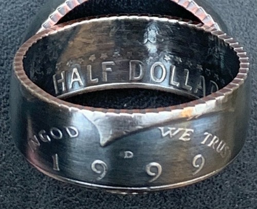 1971-2023 Kennedy Half $ Coin Ring, Size 8-17, Pick the year. Handmade. Free S&H - Picture 77 of 181