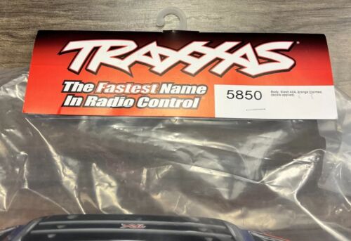 Traxxas Orange Slash Body (painted, decals applied) TRA5850 - Picture 3 of 7