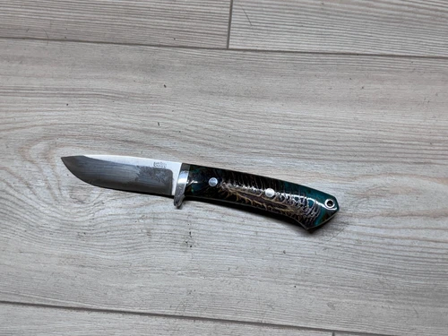 Bark River Classic Drop Point Hunter Knife - Magnacut
