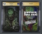 Natwa FOIL Art Book #1 CGC SS 9.8 Signed & Sketch By NATE MELENDEZ - Batman