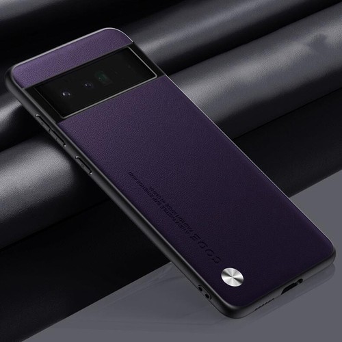 For Google Pixel7 7Pro 7A Plain Leather Fabric Coated Rubber Hard case cover - Picture 16 of 21