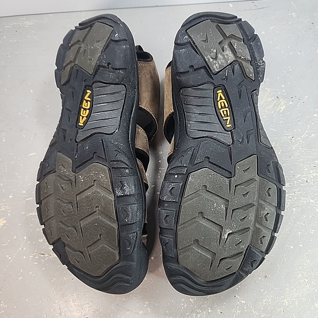 Keen 110220-BISN Bison Leather Waterproof Sandals Hiking  display picture 2