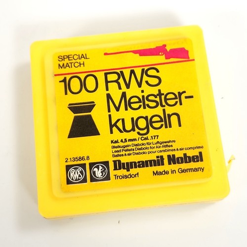 6 New NOS Vintage RWS R10 Meisterkuglen Match Premium Line .177 Pellets Unopened - Bild 12 von 13