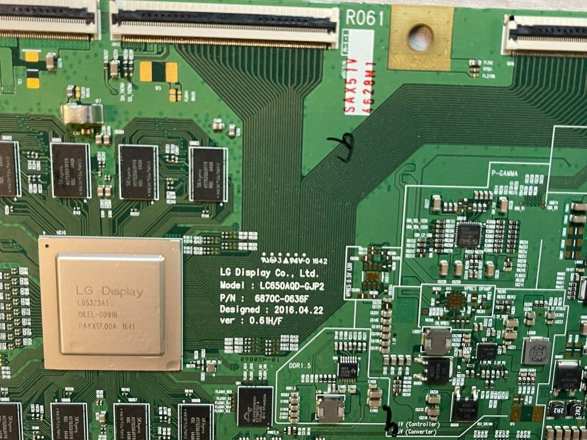 LG OLED65B6P T-CON BOARD 6880C-0608C 0636F | eBay