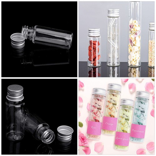 36 Pcs Plastic Test Tube Small Tubes Vials with Lids Candy Storage Container - Bild 9 von 12