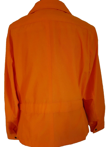 Chaqueta cortavientos para mujer COLDWATER CREEK RN 98516 forrada de malla naranja - Talla: PL - Imagen 3 de 8