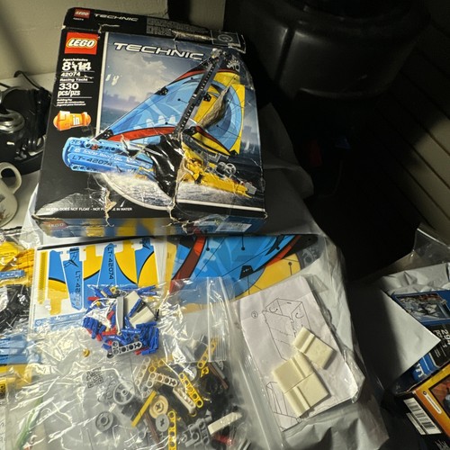 Lego Technic Racing Yacht 42074 2 Replacement Sealed Bags And 2 Manuals Only - Picture 5 of 9