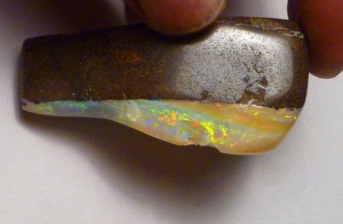 Boulder Opal Precious Rough Crystal Display Specimen Australian 275.6 carats! - Picture 7 of 8