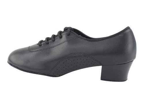 Women's West Coast Swing Salsa Ballroom Dance Shoes Low Heel 1.5 Split Sole - Picture 4 of 24