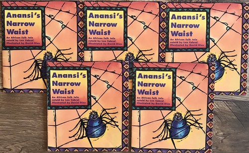 Lot Of 5 Anansi’s Narrow Waist: African Folktale Guided Reading Literacy Group - Picture 1 of 3