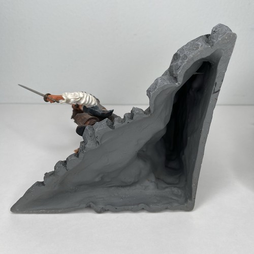 Jack Sparrow & Davy Jones Pirates of the Caribbean Disney Bookends NWOB - Picture 10 of 10