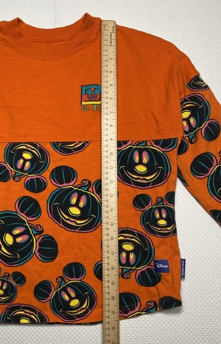 Walt Disney World Halloween Spirit Jersey Mickey Pumpkins Youth XL - Picture 3 of 5