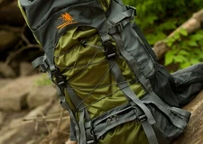 Internal Frame Backpack, Hip Belt and Hydration Bladder, Long Weekend / Camping