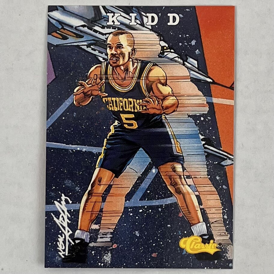 Jason Kidd Rookie 1994 Classic Draft #102 RC SP Neal Adams Comic Illustration