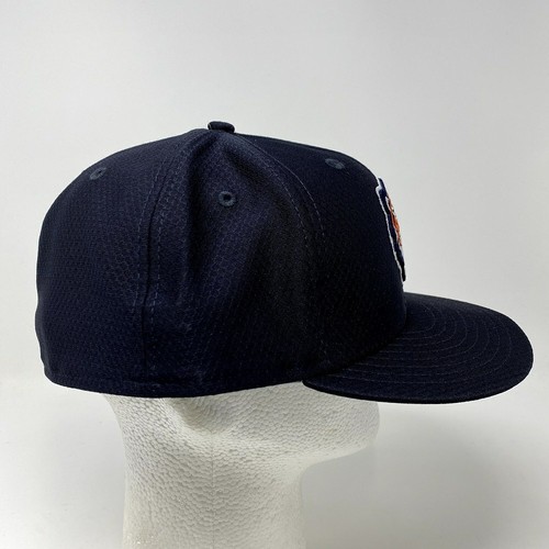 NWOT Detroit Tigers Spring Training Fitted Hat 7 7/8 MLB Baseball Cap Blue - 第 5/9 張圖片