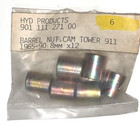 (6) Porsche 911 1965-94 Camshaft Housing Barrel Nut OEM Part # 90111127100 NOS