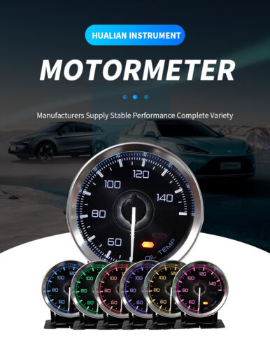 60mm Car Digital Water Temp Oil Temp Turbo Boost Ext Temp Oil Pressure Gauge 12V - Bild 3 von 36