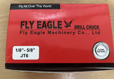 Fly Eagle 1/8 - 5/8 JT6 Drill Chuck