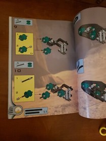 GREEN INSTRUCTIONS LEGO TECHNIC BIONICLE #8549 TARAKAVA MANUAL ONLY