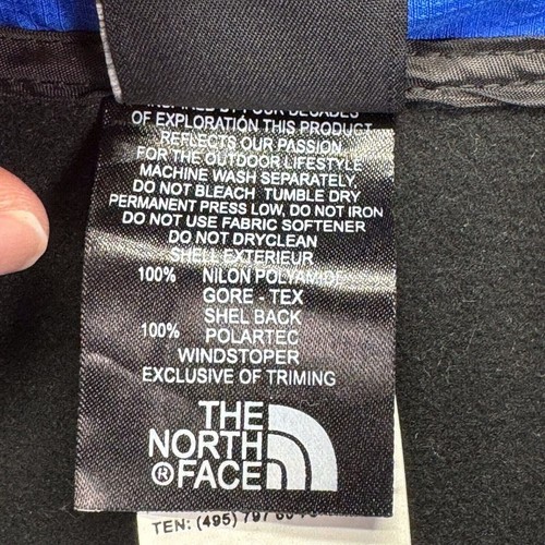 Chaqueta con Capucha The North Face Summit Series Windstopper Para Mujer Azul Invierno M - Imagen 8 de 9